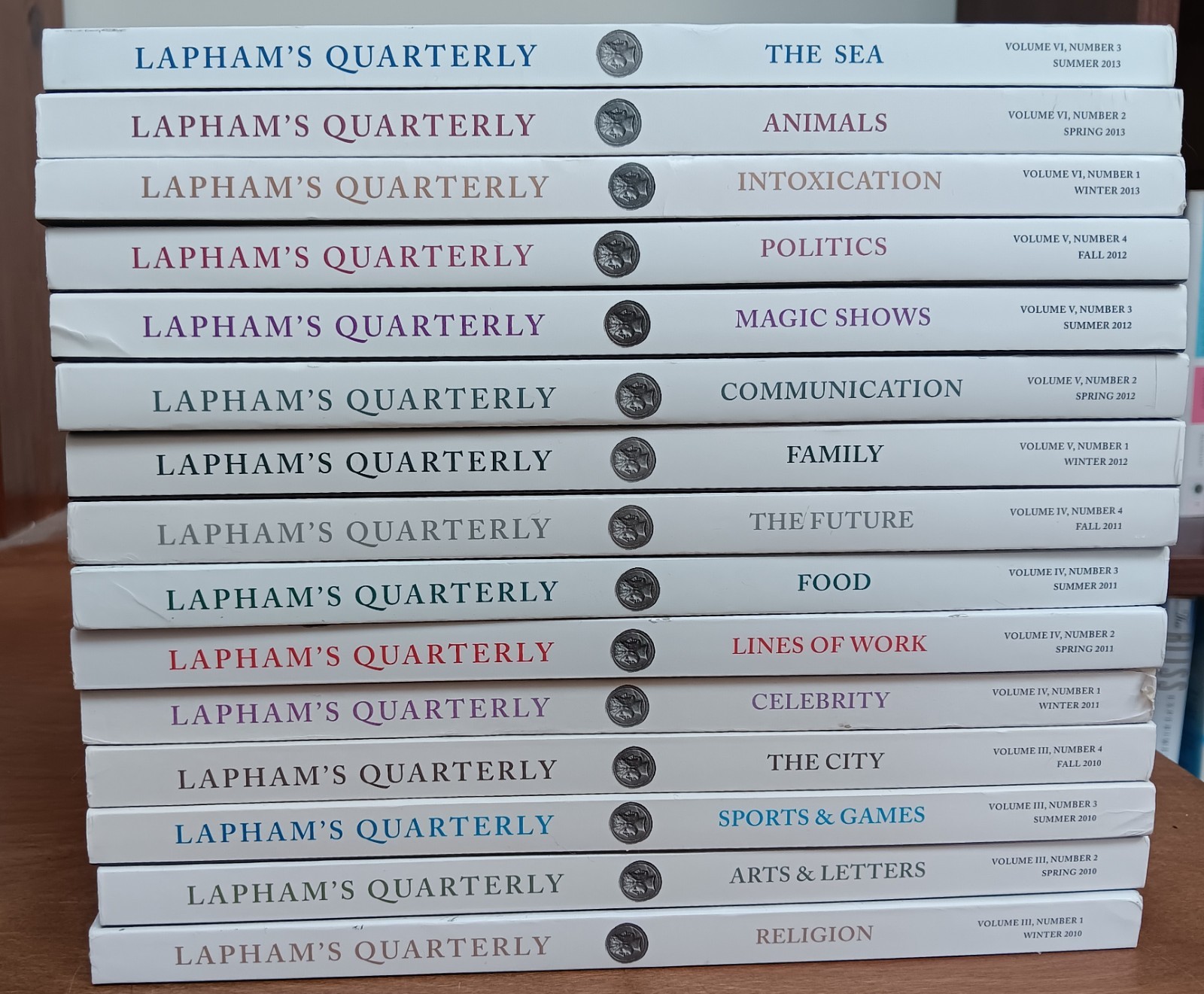 Lapham's Quarterly Lot Of 15 Issues