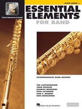 Essential Elements for Band – Flute Book 1 with EEi Online Resources | Flu...