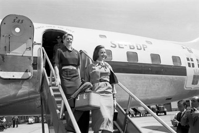Rendezvous With Ingrid Bergman And Her Daughter Jenny Lindstrom In- Old Photo 7