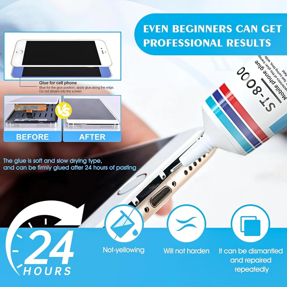 Pegamento Pantalla Movil, Pegamento Para Moviles, Pegamento Fuerte Para Todo, Ad - Imagen 3 de 4