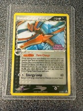 Deoxys 3/110 Reverse Holo Stamped EX Holon Phantoms 2006 Pokémon Card