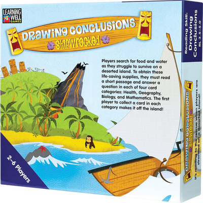 Edupress Drawing Conclusions Shipwrecked Game Blue Level Ep61081