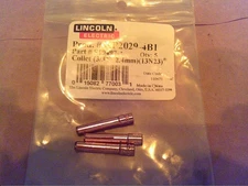 THREE !! Lincoln Electric 3/32" Collet KP2029-4B1 For 9/20 Torches