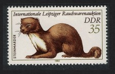 Beech marten Fur Animals KEY VALUE GDR 1982 MNH SG#E2389 MI#2680
