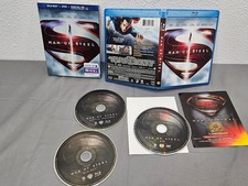 Man of Steel Blu-ray 2013 Special Features Henry Cavill Zack Snyder