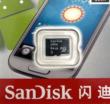 SanDisk Ultra Fast 64GB MicroSDHC Memory Card UHS-I Class10 Galaxy Camera GoPro