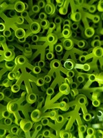 30X Lego Pflanzen GroßE BläTter HellgrüN/Lime 4X3 (Wald Wiese) 2423