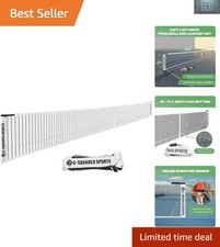 22ft x 3ft Pickleball Replacement Net - Heavy-Duty, Indoor/Outdoor Use