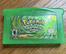 Nintendo Pokemon: LeafGreen Version Game Boy Advance Authentic 