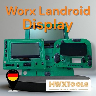Worx Landroid Display      Mähroboter Rasenroboter