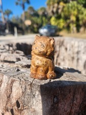 Vintage Hubley Kitten With Bow  Original Paint Solid Cast Iron