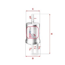 Kraftstofffilter für Seat Alhambra 710 711 | 24338648