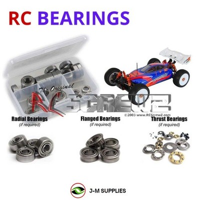 RCScrewZ Metal Shielded Bearing Kit dhk001b for DHK Hobby Optimus XL | SET