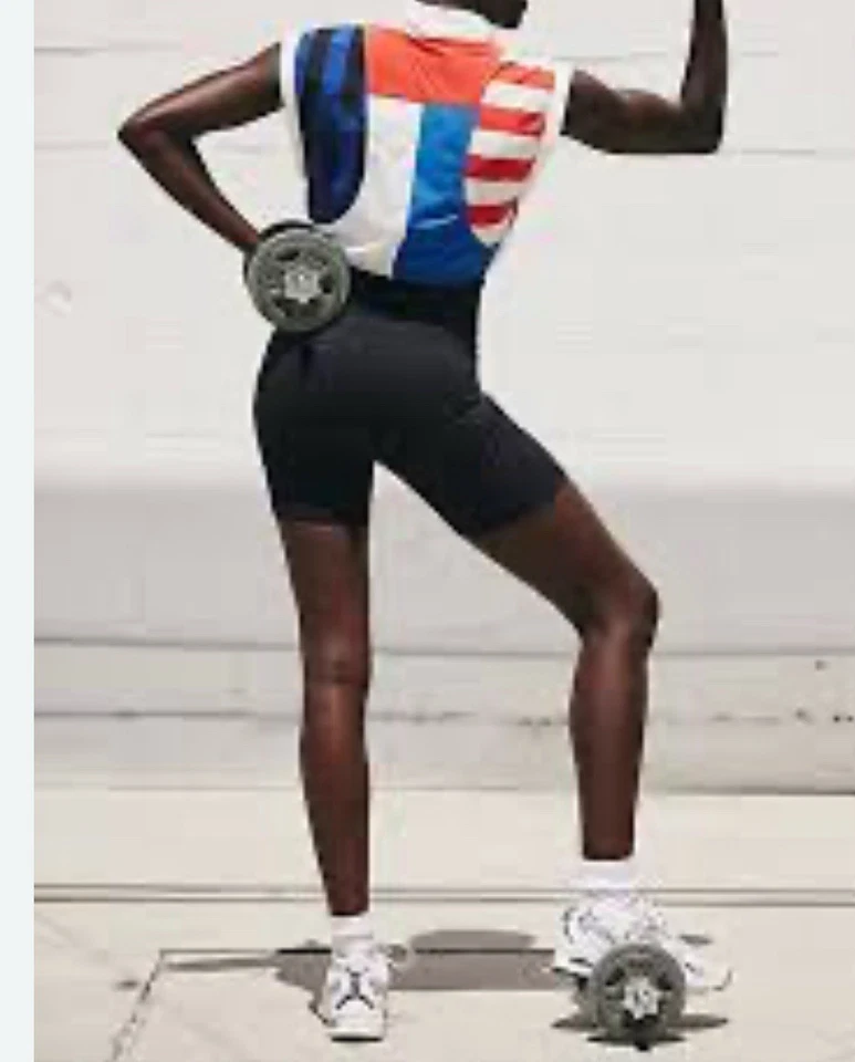 Macacão de velocidade Free People Movement feminino uma peça pequeno retrô Unitard - Imagem 3 de 4