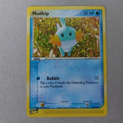 Mudkip 59/109 EX Rubin & Saphir Common Nintendo Sammelkarte Pokemon