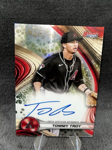 2024 Bowman’s Best Top Prospects Auto Tommy Troy Refractor