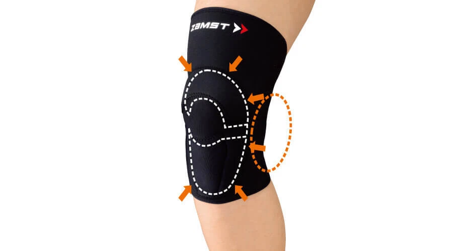 ZAMST ZK-1 Knee Supporter Soft Support [M Size] FedEx/DHL - Image 4 of 4