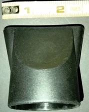 Unbranded Universal Fit Hair Dryer Nozzle Black 2 1/2" Wide 1 1/2" Opening New