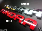 Toyota Tundra 14 2015 2016 17 18 19 2020 21 22  23 24 25 26 Emblem Overlay Decal