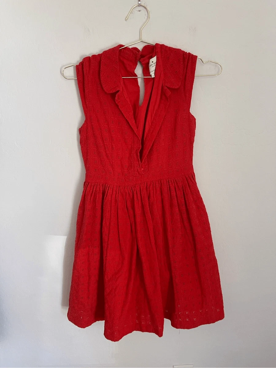 Kate spade red dress top
