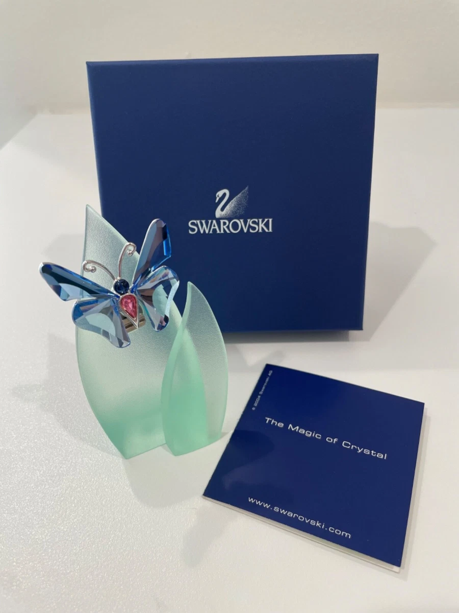 Swarovski Butterfly On Leaf for sale | eBay