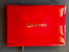 Toshiba Qosmio F60-10X Laptop Rot Gebraucht