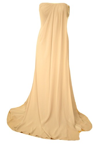Jenny Yoo gold bridesmaid dress | eBay