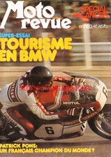 MOTO REVUE 2183 BMW R90/6 R90 /6 R 90 + Side Car MV Agusta Patrick PONS 1974
