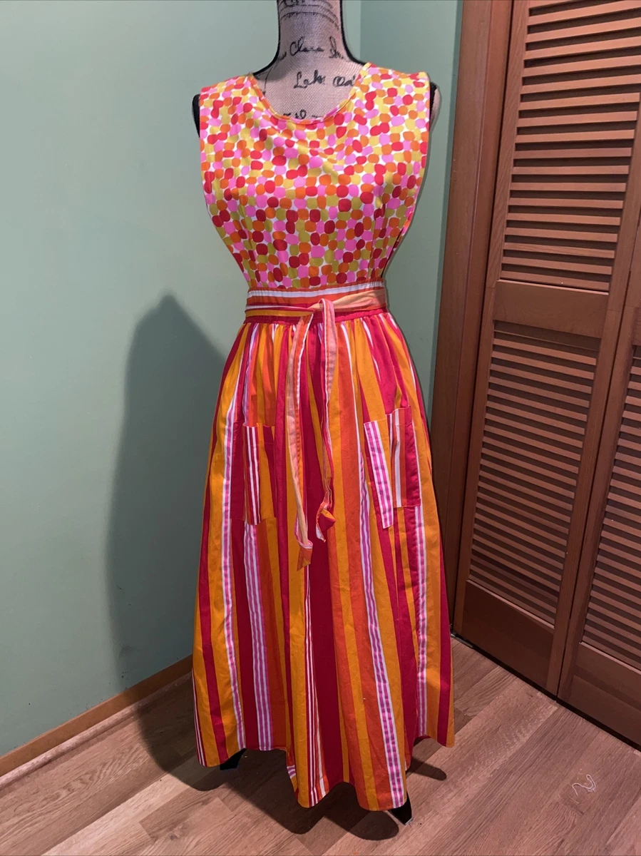 Vintage Design House Apron Vibrant Colors | eBay