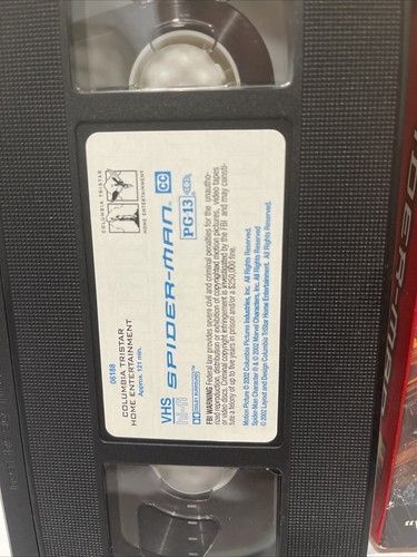 Spider-Man (VHS, 2002) Bonus: Includes Music Video ‘Hero’ - Picture 6 of 8