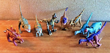 Dinosaur Figure Lot Mixed Species T-Rex Raptor Stegosaurus Toy Animals 9 Pc Set