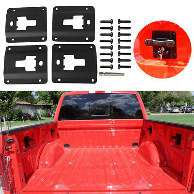 WMPHE Compatible with 4PCS Tie Down Anchors Ford F150 F250 F350 and Raptor Models 2015-2020 Cargo Fixed Anti-Theft Deduction FL3Z99000A64B 