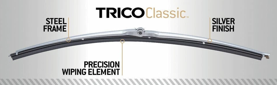 1961-1979 Ford Pickup F100, F150 F250, F350 15" Trico Classic Wiper Blades Qty 2 - Image 2 of 2