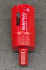 MK Morse Real McCoy Hole Saw TA225 35mm Built-In Arbor Bi-Metal NEW USA