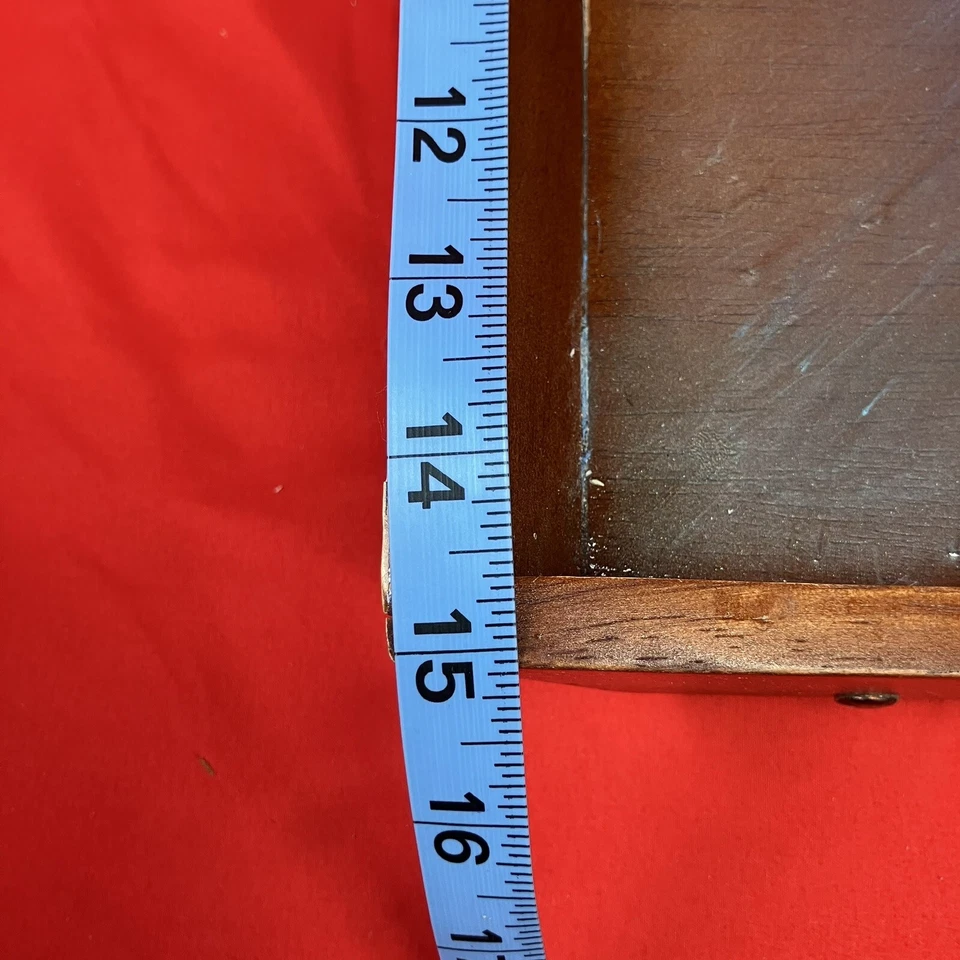 Bed Tray 26 x 15 / Epoxy Resin Art / Wooden Wood / Ocean Waves 3D Beach / Flaws — 第 3/4 张图片