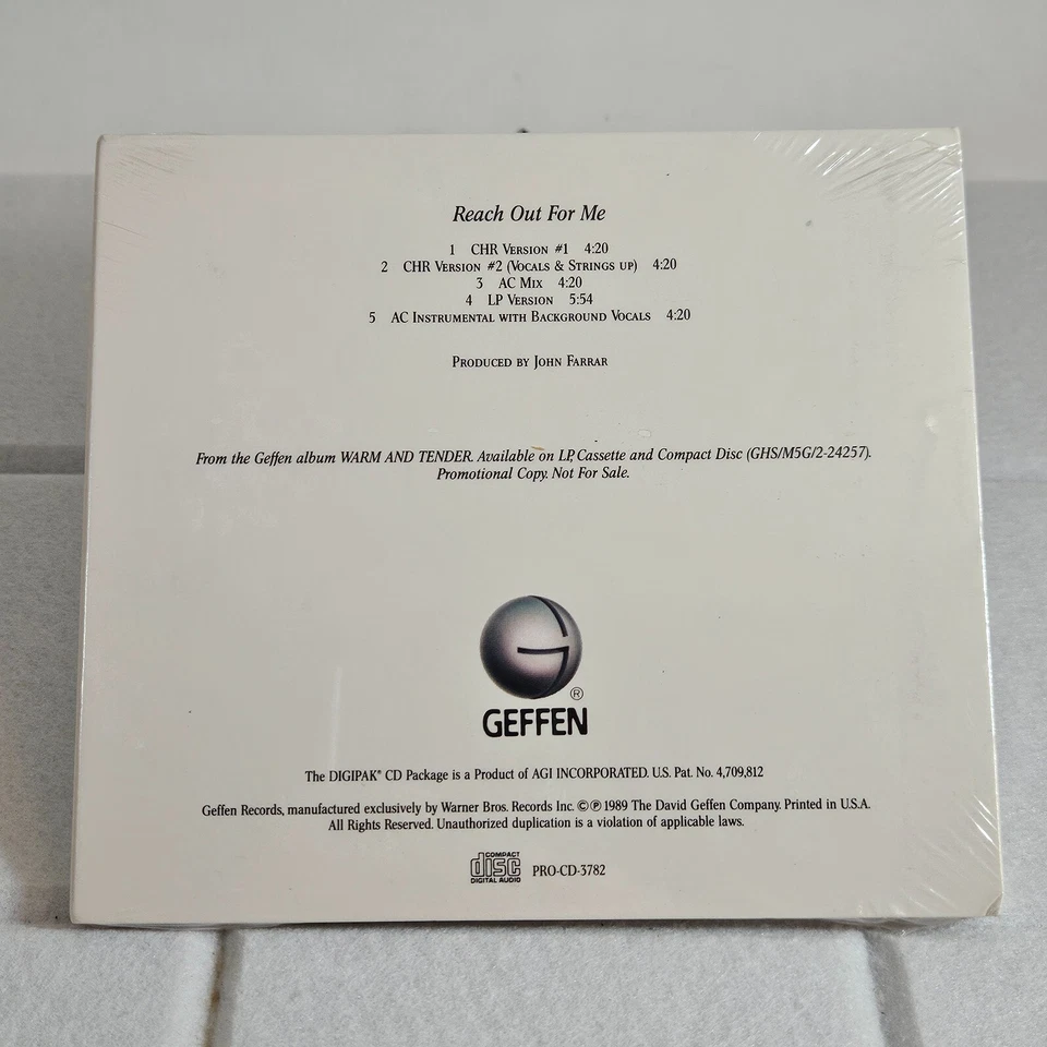 Olivia Newton-John Reach Out For Me Sealed 1989 Promo CD Single Exclusive Edits Foto 2 de 2