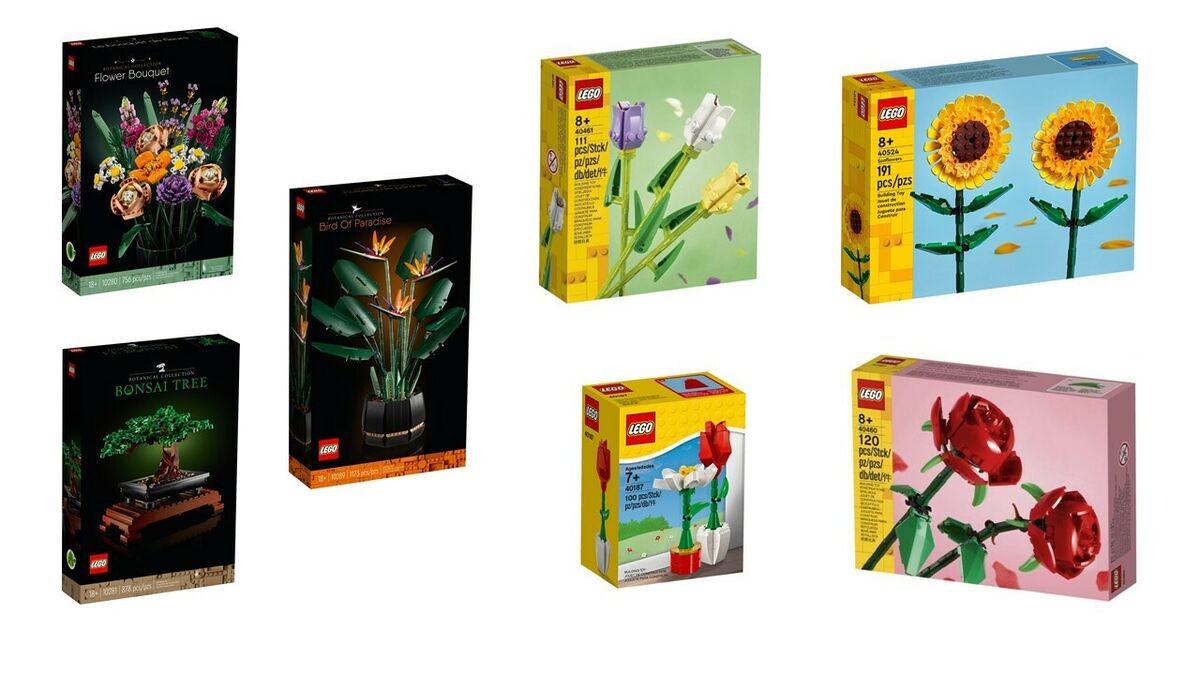 LEGO® Blumen Sets - freie Auswahl - (u.a 40460, 40524, 40647, 40588) NEU &  OVP