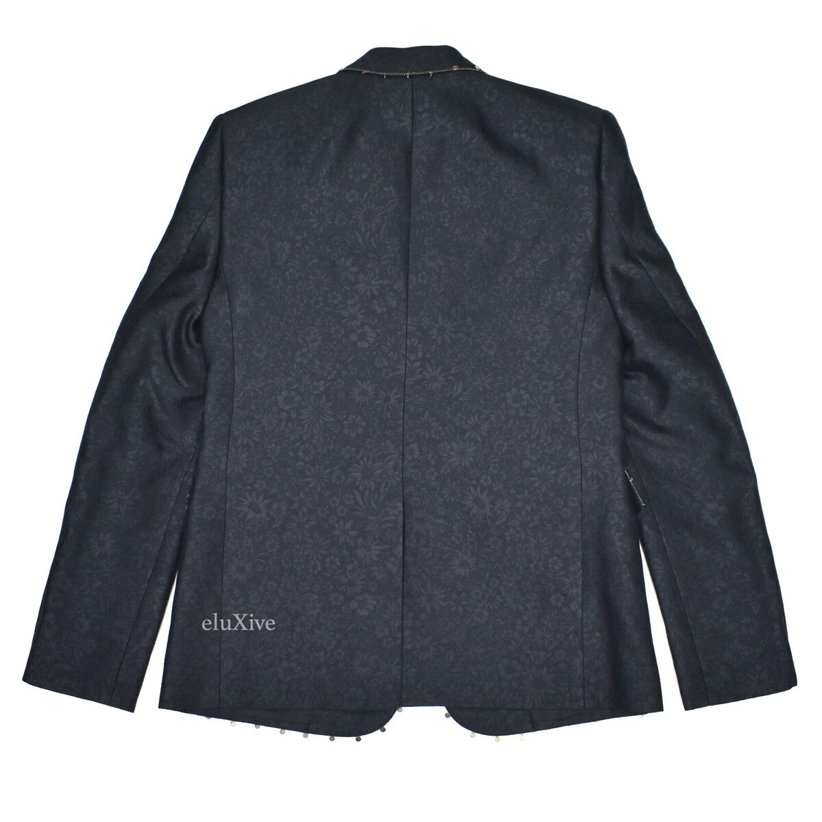 NWT $3k+ Saint Laurent Black Jardin Noir Chain Runway Blazer NWT $3k+ Saint Laurent Black Jardin Noir Chain Runway Blazer