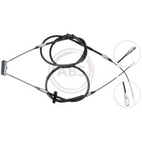 A.B.S. Handbremsseil Bremsseil Hinten Passend FüR Saab 9-3 Cabriolet 900 II
