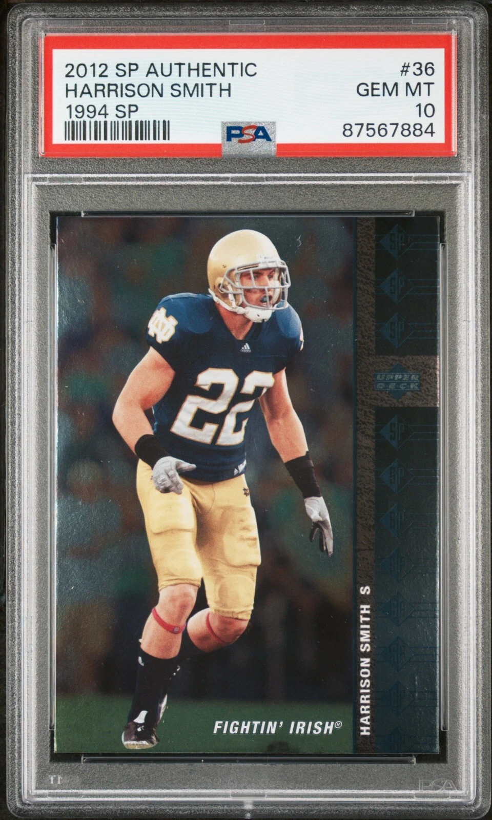 Harrison Smith SP Authentic 1994 SP #36 Base