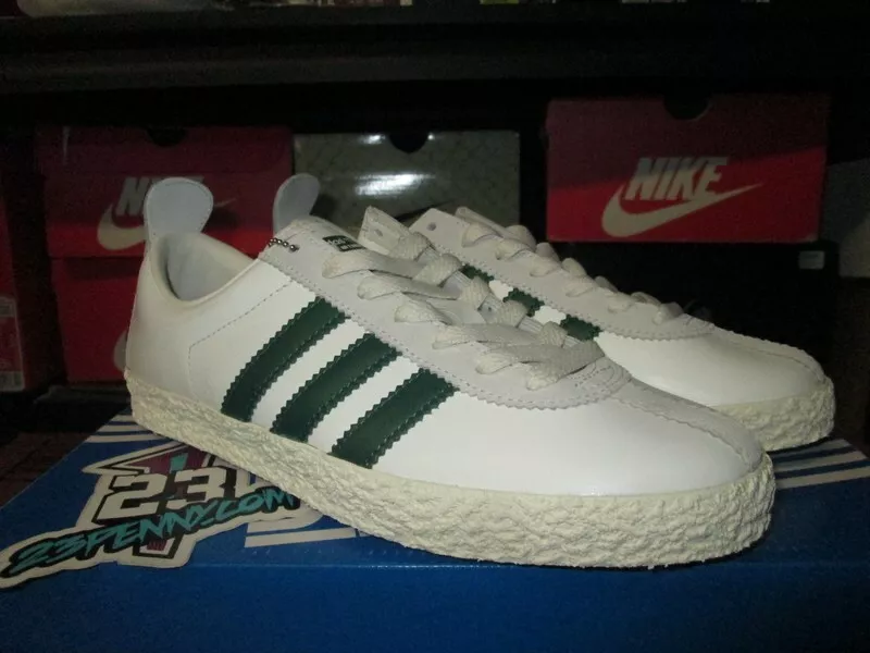 SALE ADIDAS ORIGINALS TRAINER SPZL WHITE GREEN BA7877 SZ 7 NEW