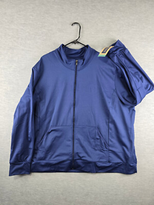 Cherokee Workwear Revolution Unisex Jacket 4XL Blue Full Zip