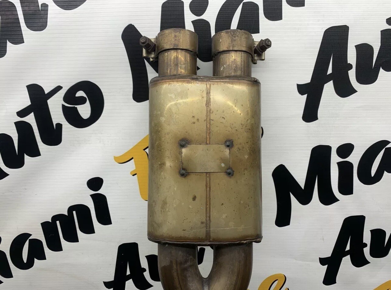 2014 MASERATI GRANTURISMO CENTER MID-PIPE MUFFLER OEM