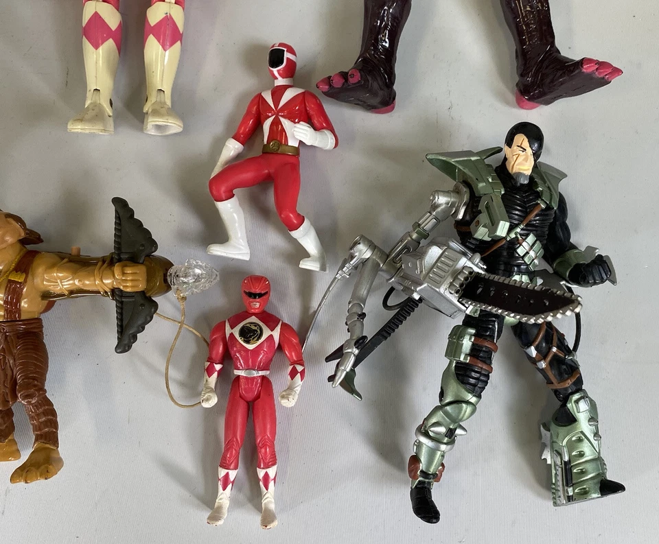 "Lote de 8 figuras de acción Power Rangers Dragonball Z 12"" Vegeta Small Soldier Spawn" Foto 4 de 4