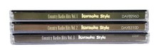 Country Radio Hits Vols. 1-3 Christian Karaoke Style NEW CD G Daywind 18 Songs