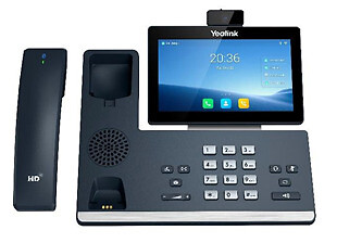 Yealink SIP-T58W Pro with cam, Dunkelgrau, LCD Touchdisplay, PoE, Bluetooth, NEU