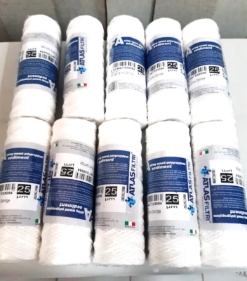 CARTUCCIA FILTRO ATLAS FA7 SX 25 MCR RE5114411 ALTEZZA 173mm 10 PEZZI A FILO