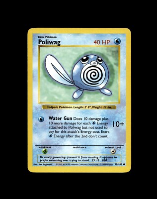 Pokémon Base Set Shadowless - Choose Your Card! 1999 Vintage WoTC Holo - LP/NM