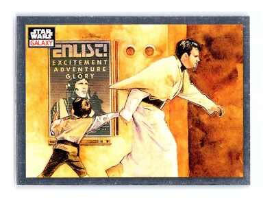 2023 TOPPS CHROME STAR WARS GALAXY #32 ENLIST