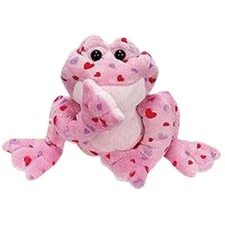 Webkinz Virtual Pet Plush - LOVE FROG (8 inch) - New w/Unused Code Tag